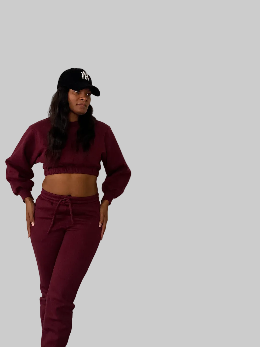 Soft Crop Jogger Set