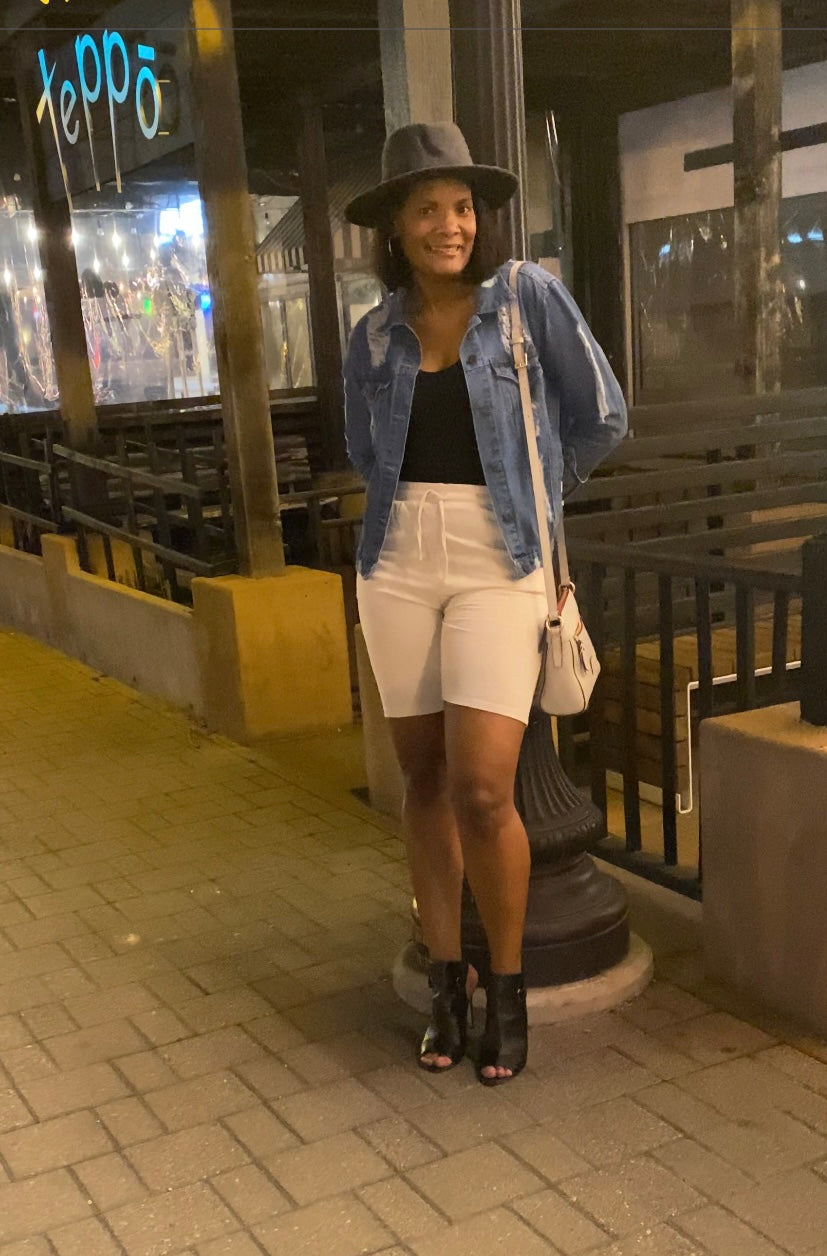 Plus French Bermuda Shorts