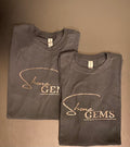 Signature T-shirt Black on black